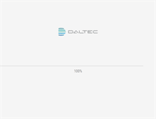 Tablet Screenshot of daltec.gr
