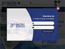 Tablet Screenshot of daltec.ind.br
